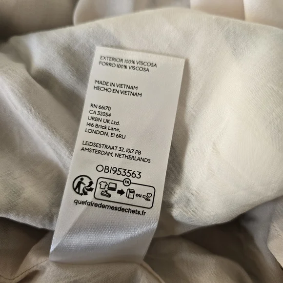 NWT Maeve Silky Asymmetrical Midi Skirt, Size XL - Picture 9 of 9